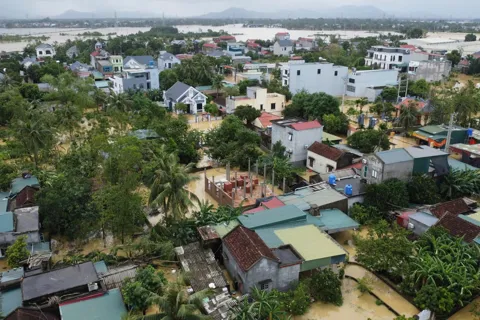 Thanh Hóa: lũ trên các sông đạt đỉnh, cảnh báo rủi ro thiên tai cấp 3