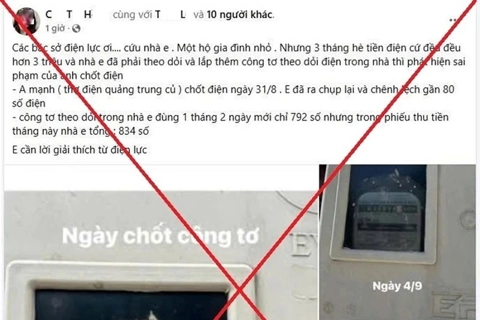 Thanh Hóa: Công an làm việc với người đăng thông tin sai sự thật về ngành điện
