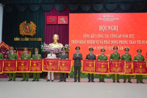 Công an Thanh Hóa xây dựng lực lượng cách mạng, chính quy, tinh nhuệ, hiện đại