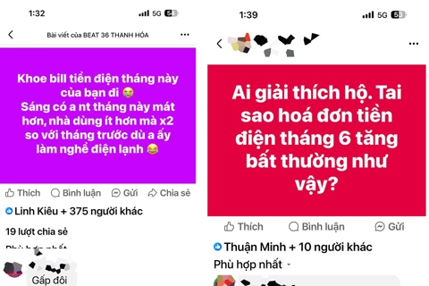 Thanh Hóa: Nhiều hộ dân “sốc” vì tiền điện tháng 6 tăng gấp đôi