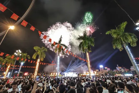 Thanh Hóa điều chỉnh địa điểm bắn pháo hoa chào năm mới 2026
