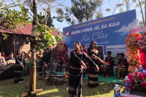 “Buôn Tong Jũ – Ea Kao xin chào”: khi thổ cẩm, ẩm thực Êđê bước vào không gian số