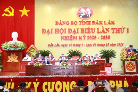Đại hội đại biểu Đảng bộ tỉnh Đắk Lắk lần thứ I tiến hành phiên trù bị