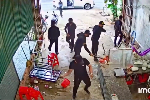 Nhanh chóng bắt gọn 7 đối tượng đập phá quán phở ở Đắk Lắk
