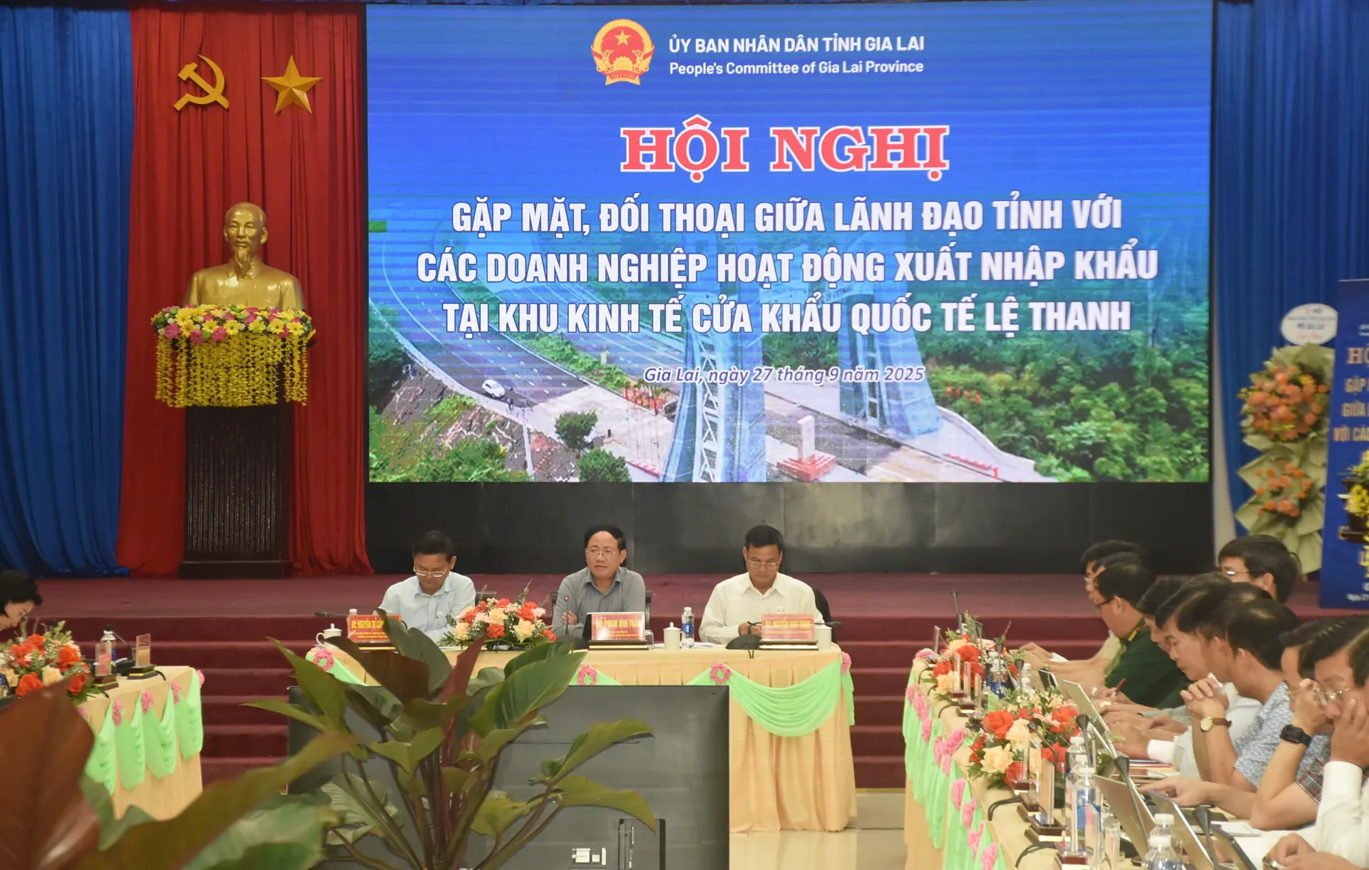 Gia Lai: đối thoại với các doanh nghiệp hoạt động tại Khu kinh tế Cửa khẩu quốc tế Lệ Thanh