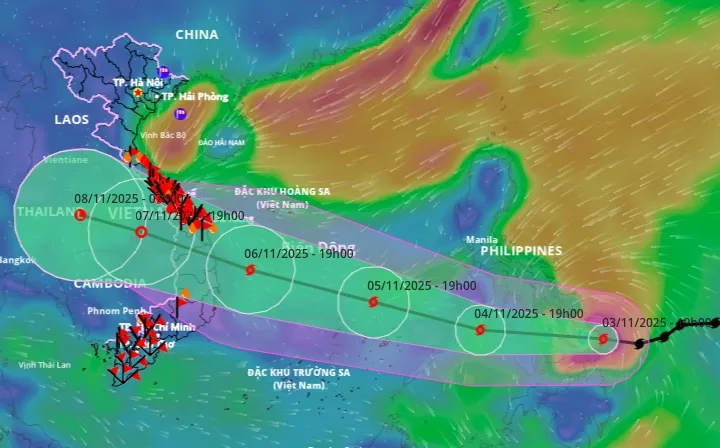 Đắk Lắk khẩn trương ứng phó bão Kalmaegi cường độ mạnh