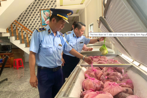 Gia Lai: phát hiện hơn 4 tấn thịt heo không rõ nguồn gốc