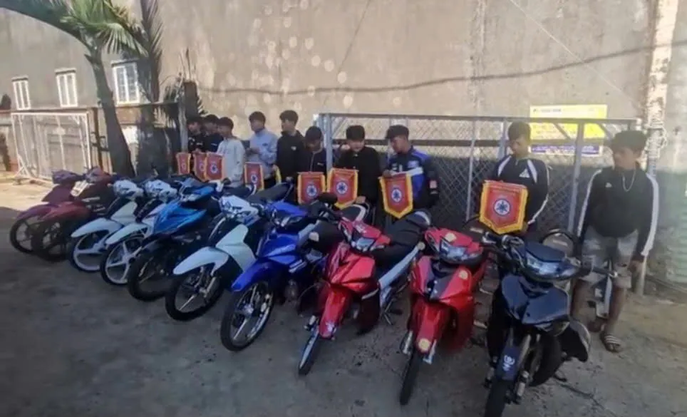 Đắk Nông: kịp thời ngăn chặn 2 nhóm thiếu niên tụ tập đua xe trái phép