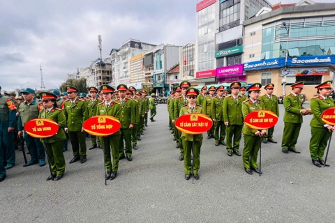 Phường Xuân Hương – Đà Lạt: ra quân đợt cao điểm 40 ngày đêm trấn áp tội phạm