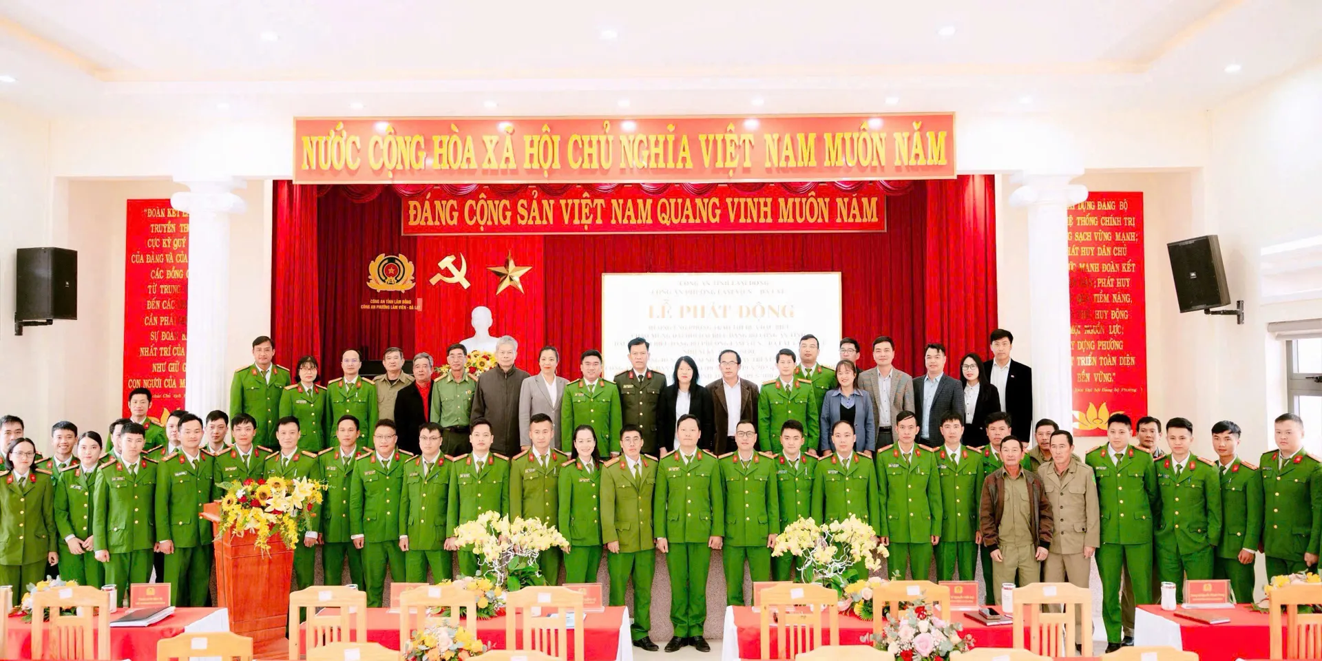 Phát động cao điểm 40 ngày đêm tấn công, trấn áp tội phạm