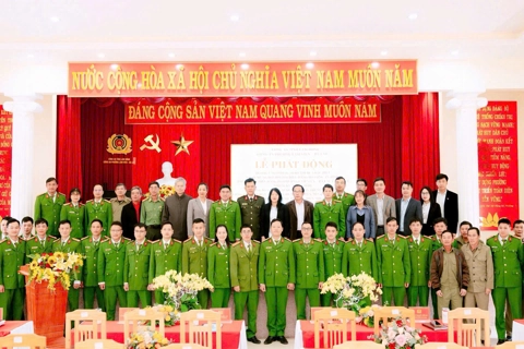 Phát động cao điểm 40 ngày đêm tấn công, trấn áp tội phạm