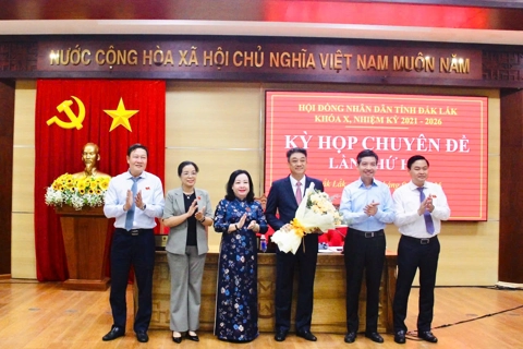Ông Từ Thái Giang được bầu làm Phó Chủ tịch HĐND tỉnh Đắk Lắk