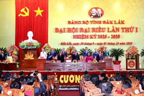 Khai mạc Đại hội Đại biểu Đảng bộ tỉnh Đắk Lắk lần thứ I, nhiệm kỳ 2025-2030