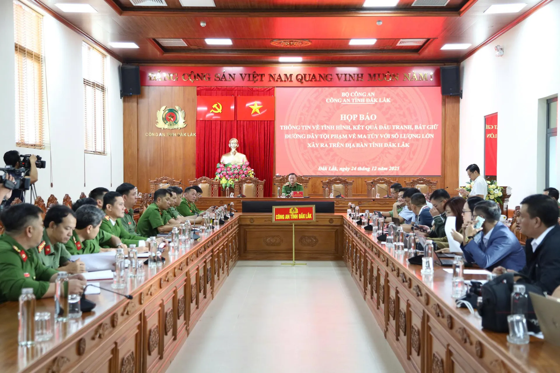 Đắk Lắk: triệt phá đường dây ma túy xuyên biên giới lớn nhất từ trước đến nay