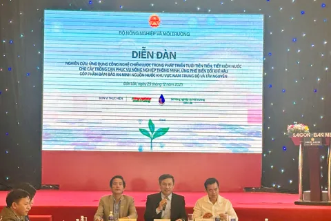 Ứng dụng công nghệ AI vào hệ thống tưới - Giải pháp chiến lược cho nông nghiệp Tây Nguyên và Nam Trung Bộ