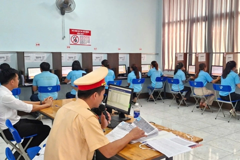 Đắk Nông là tỉnh đầu tiên của Tây nguyên tổ chức kỳ sát hạch lái xe