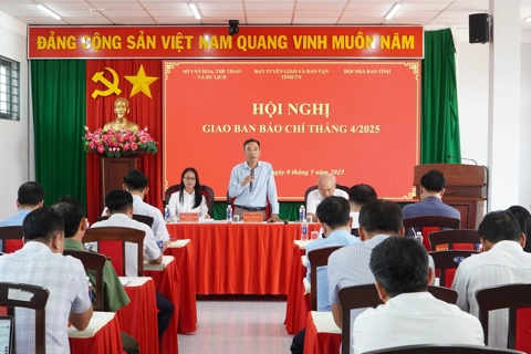 Đắk Nông tổ chức Hội nghị giao ban báo chí tháng 4/2025