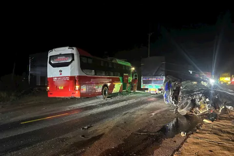 Lâm Đồng: tai nạn trên Quốc lộ 14 khiến 2 người tử vong