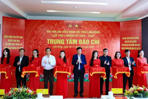 Lâm Đồng: khai trương Trung tâm Báo chí phục vụ Đại hội đại biểu Đảng bộ tỉnh lần thứ I, nhiệm kỳ 2025 – 2030
