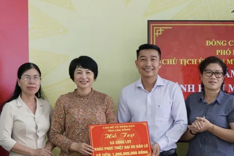 Lâm Đồng: trích hơn 11 tỷ đồng hỗ trợ các địa phương bị thiệt hại do mưa lũ