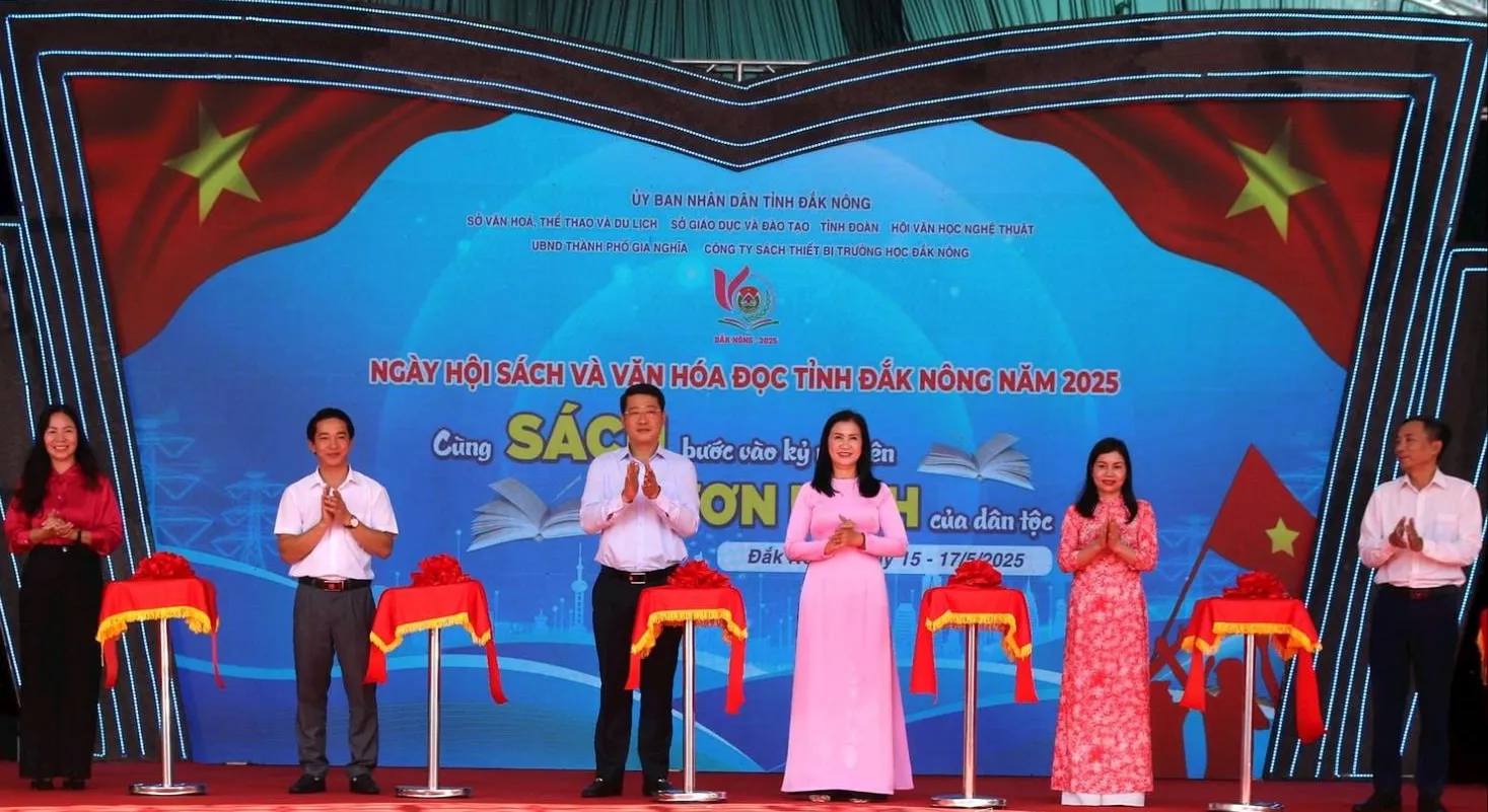 Khai mạc Ngày hội Sách và Văn hóa đọc tỉnh Đắk Nông năm 2025