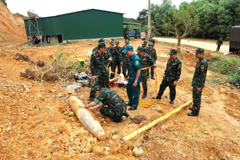Lâm Đồng hủy nổ an toàn quả bom còn sót lại sau chiến tranh