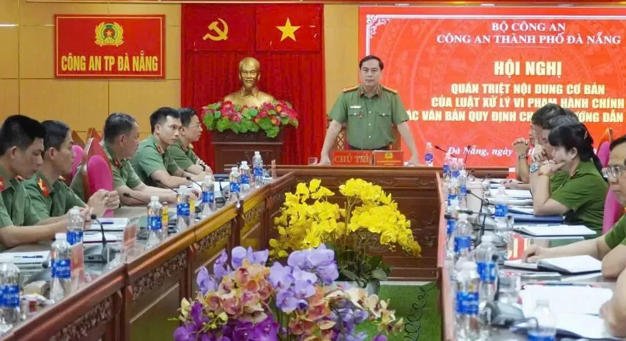 Phát huy truyền thống 50 năm - Lực lượng pháp chế Công an thành phố Đà Nẵng tiếp tục vững bước trưởng thành