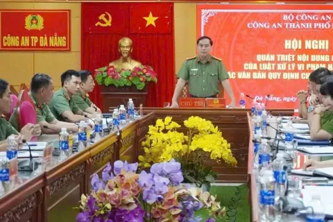 Phát huy truyền thống 50 năm - Lực lượng pháp chế Công an thành phố Đà Nẵng tiếp tục vững bước trưởng thành