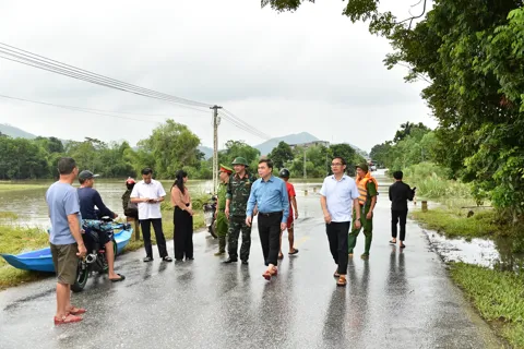 Tuyên Quang: Khẩn trương cứu trợ người dân bị ảnh hưởng mưa lũ