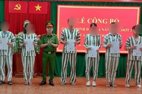 Đà Nẵng: Trại tạm giam số 1 công bố Quyết định đặc xá năm 2025 (đợt 2)