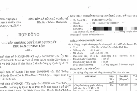 Bán đất hơn 20 năm nhưng không giao là có dấu hiệu vi phạm Luật Kinh doanh bất động sản

