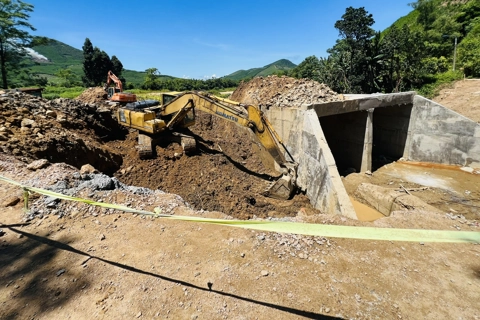 Đà Nẵng: công trình giao thông vùng núi vượt khó để giải ngân