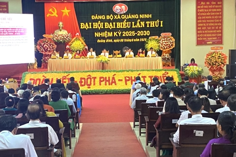 Phát huy nội lực, xây dựng xã Quảng Ninh hiện đại, bền vững