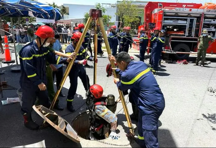 Hai công nhân tử vong khi nạo vét cống ở Đà Nẵng