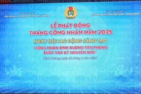 Bình Dương phát động Tháng Công nhân và Ngày hội Lao động sáng tạo năm 2025