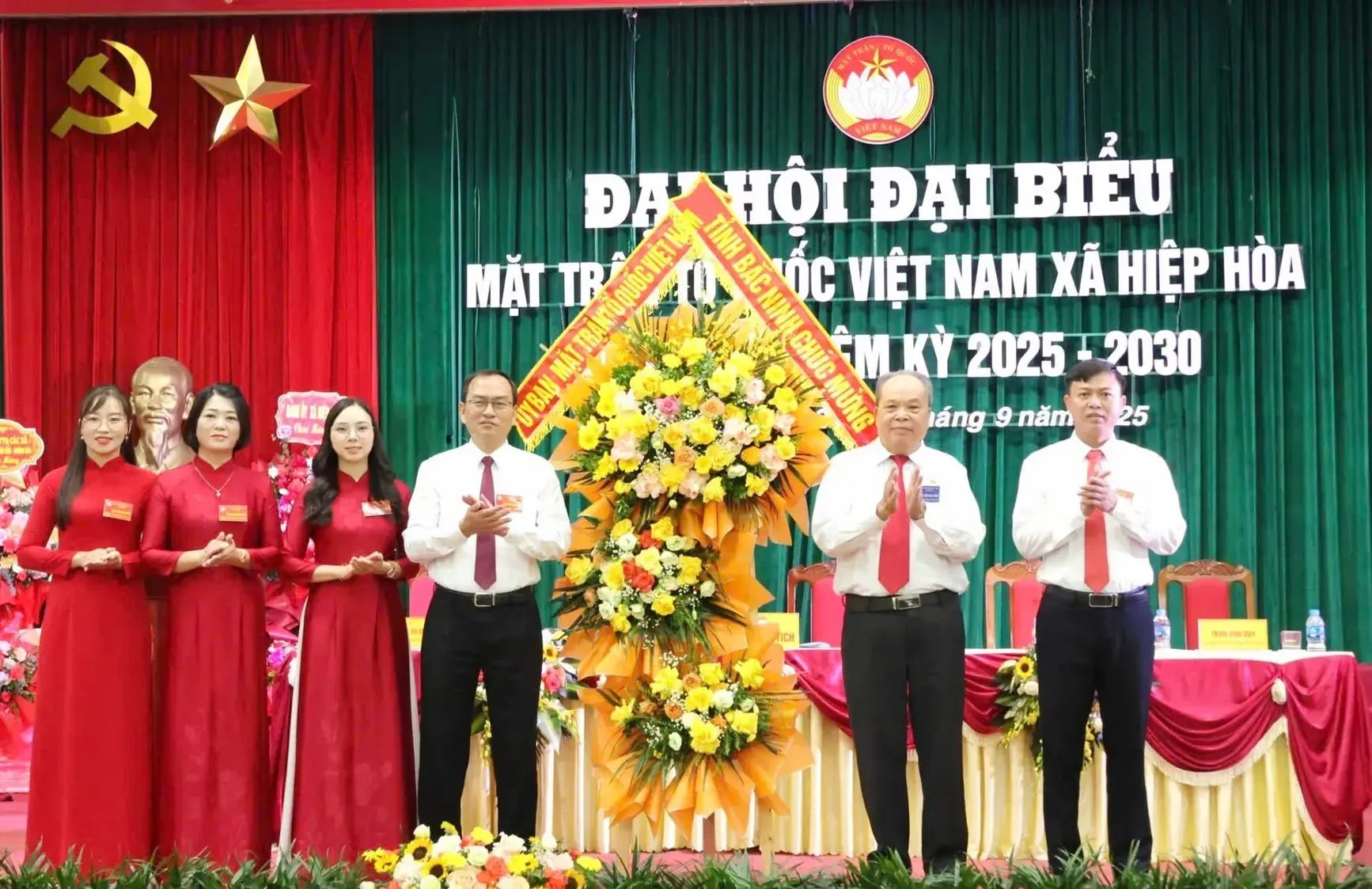 Bắc Ninh: Đại hội đại biểu MTTQ xã Hiệp Hòa lần thứ I thành công tốt đẹp

