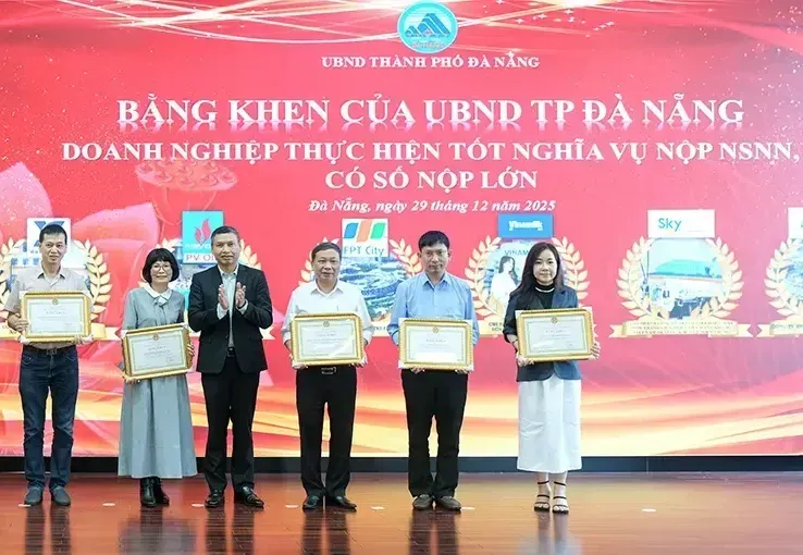 Thuế thành phố Đà Nẵng phấn đấu thu hơn 59.000 tỷ đồng nội địa năm 2026