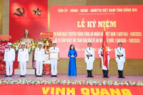Đồng Nai: long trọng kỷ niệm 80 năm Ngày truyền thống Công an nhân dân