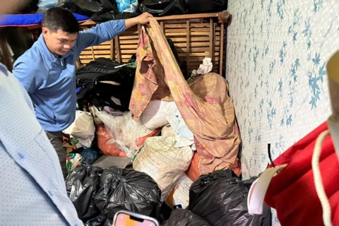 Cặp đôi giấu hơn 1,3 tấn thuốc nổ trong nhà