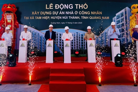 Sau nhiều năm, Quảng Nam sắp có gần 600 căn nhà ở cho công nhân
