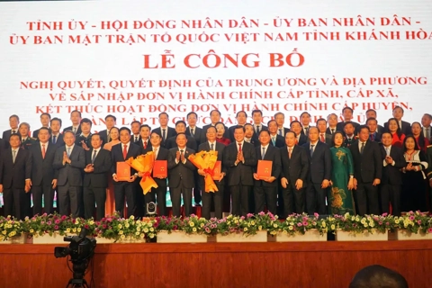 Khánh Hòa sẵn sàng vận hành bố máy chính quyền 2 cấp từ 1/7