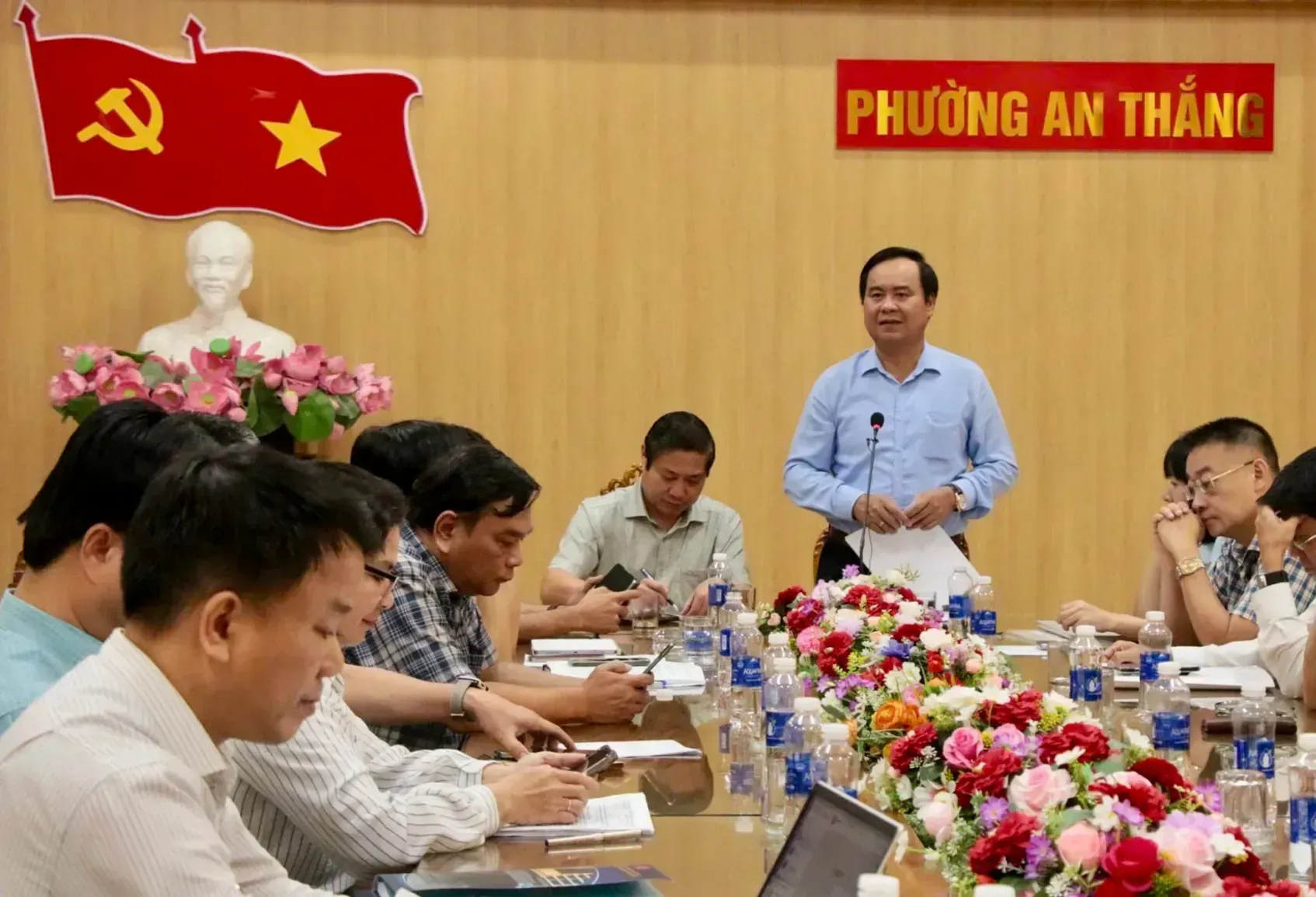 Bộ Nông nghiệp và Môi trường làm việc với phường An Thắng (Đà Nẵng)