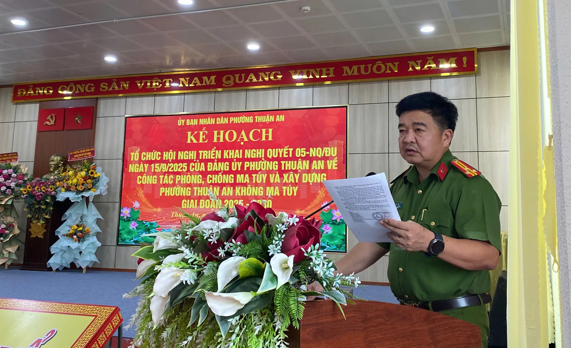TP Hồ Chí Minh: phường Thuận An quyết tâm xây dựng địa bàn không ma túy