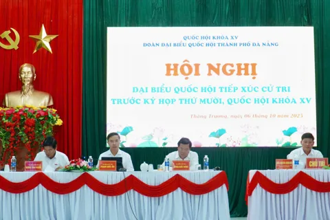 Chủ tịch UBND thành phố Đà Nẵng tiếp xúc cử tri xã Thăng Trường
