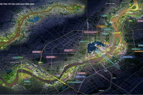 Đại lộ sông Hồng sẽ trở thành "đường băng" cho các dòng vốn đầu tư mới