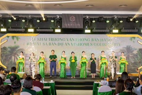 Vinhomes Golden City thu hút hàng nghìn nhà đầu tư đổ về Hải Phòng tại sự kiện ra mắt khu Mặt Trời và khai trương văn phòng bán hàng