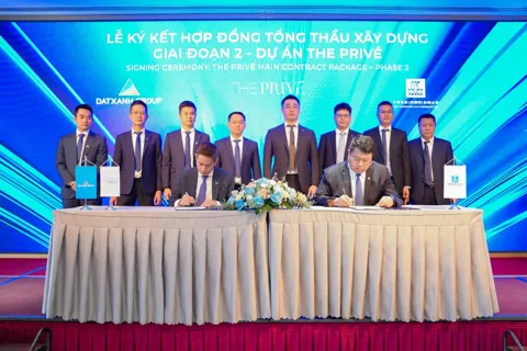 Đất Xanh bắt tay nhà thầu hàng đầu thế giới, áp dụng chuẩn xây dựng toàn cầu vào The Privé