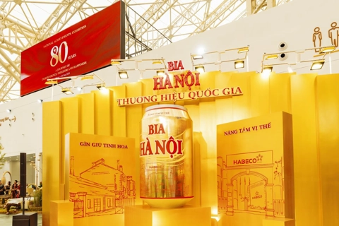 HABECO – SỨC NÓNG LAN TỎA KHẮP TRIỂN LÃM THÀNH TỰU 80 NĂM ĐẤT NƯỚC