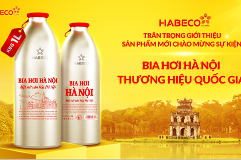 Bia hơi Hà Nội ra mắt sản phẩm mới - KEG 1L: khẳng định vị thế thương hiệu quốc gia
