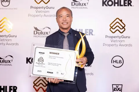 Chủ tịch Nam Long nhận giải thưởng “Nhân vật bất động sản của năm” tại PropertyGuru Vietnam Property Awards 2025